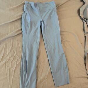 Lululemon pool party  blue fast and free leggings
